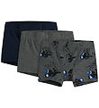 Name it Boxershorts - Noos - NmmTights - 3-Pak - Mørkegråmeleret Name it Boxershorts - Noos - NmmTights - 3-Pak - Mørkegråmeleret