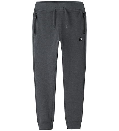 Name it Sweatpants - Noos - NkmVimo - Mørkegråmeleret