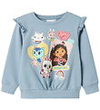 Name it Sweatshirt - NmfJyla - Gabby's Dollhouse - Dusty Blue