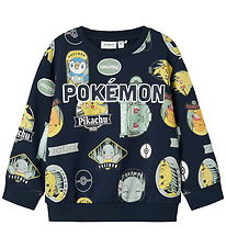 Name It Sweatshirt - NmmJazy - Pokemon - Navy Blazer Name It Sweatshirt - NmmJazy - Pokemon - Navy Blazer