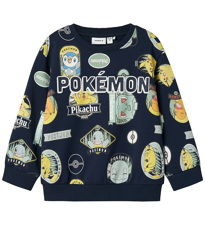 Name It Sweatshirt - NmmJazy - Pokemon - Navy Blazer