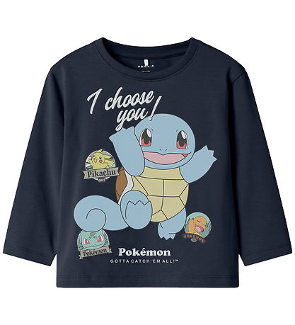 Name It Blouse - NmmJumbo - Pokémon - Navy Blazer