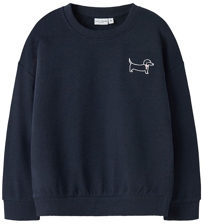 Name It Sweatshirt - NmfVallene - Navy Blazer/Dog Bow