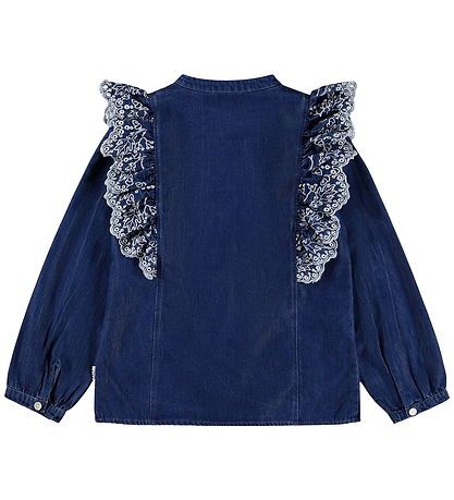 Molo Skjorte - Denim - Raphaella - Oak Embroidery