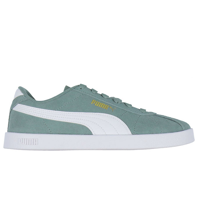Puma Sko - Club II Jr - Green Moon/Puma White