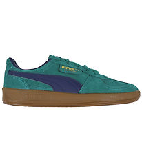 Puma Sko - Palermo Jr - Wild Green/Persian Blue Puma Sko - Palermo Jr - Wild Green/Persian Blue