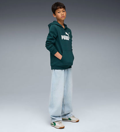Puma Hoodie - Green Terrain w. Logo
