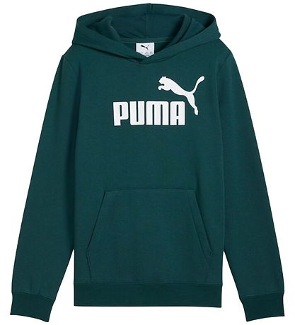 Puma Hoodie - Green Terrain w. Logo