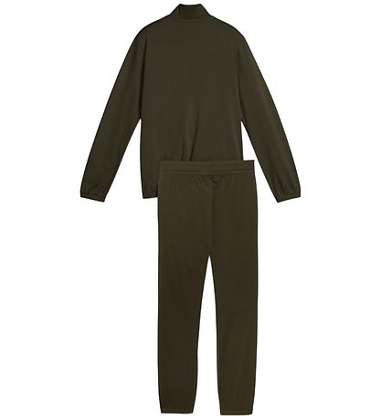 Puma Tracksuit - Poly Colorblock - Dark Olive