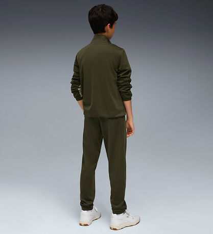 Puma Tracksuit - Poly Colorblock - Dark Olive