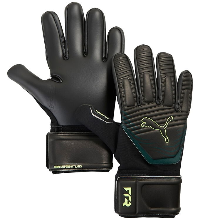 Puma Målmandshandsker - FUTURE Match NC - Sort/Grøn/Fizzy Light