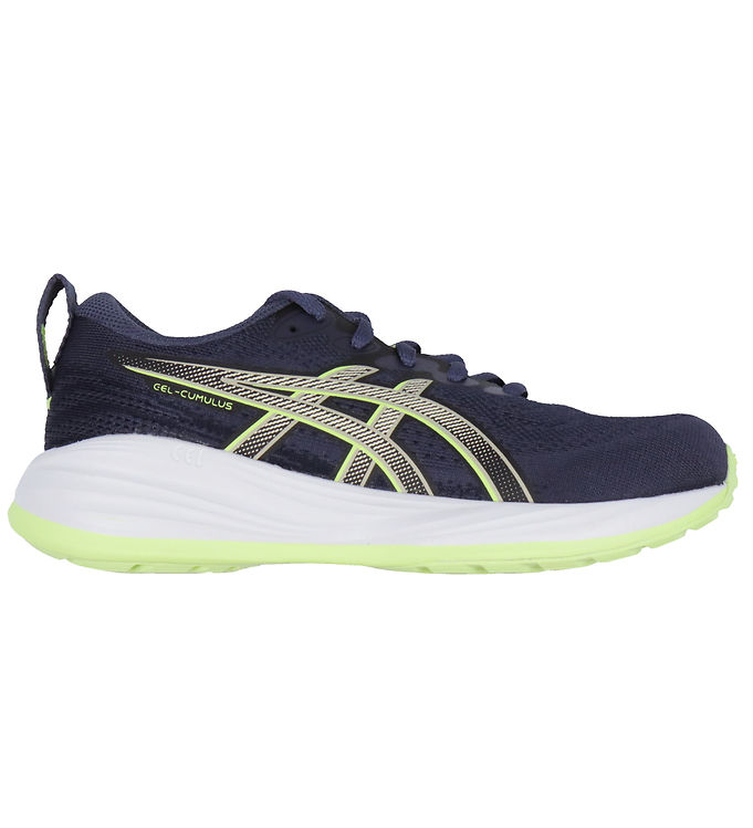 Asics Sko - Gel-Cumulus 27 GS - Indigo Fog/Lucid Yellow