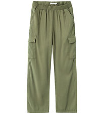 Name It Bukser - NkfBella - Deep Lichen Green Name It Bukser - NkfBella - Deep Lichen Green