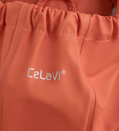 CeLaVi Regndragt - PU - Carnelian