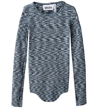 Molo Bluse - Rib - Rochelle - Blue Moulin