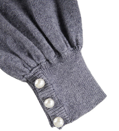 Molo Cardigan - Strik - Uld/Bomuld - Guinevere - Grey Melange