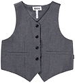 Molo Vest - Hollie - Grey Silver Check Molo Vest - Hollie - Grey Silver Check