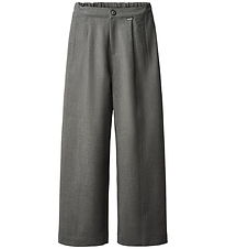 Molo Bukser - Alvina - Grey Silver Check Molo Bukser - Alvina - Grey Silver Check