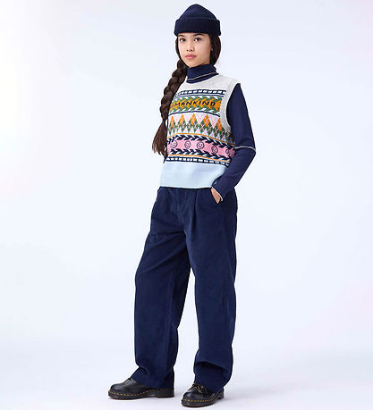 Molo Corduroy Trousers - Alaine - Galaxy Blue