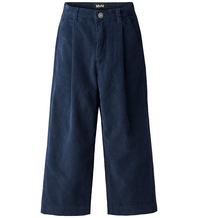 Molo Fløjlsbukser - Alaine - Galaxy Blue