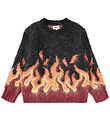 Molo Bluse - Strik - Bello - Flames Molo Bluse - Strik - Bello - Flames