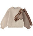Molo Bluse - Strik - Uld - Gisela - Horse Knit Molo Bluse - Strik - Uld - Gisela - Horse Knit