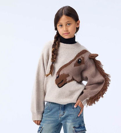 Molo Bluse - Strik - Uld - Gisela - Horse Knit