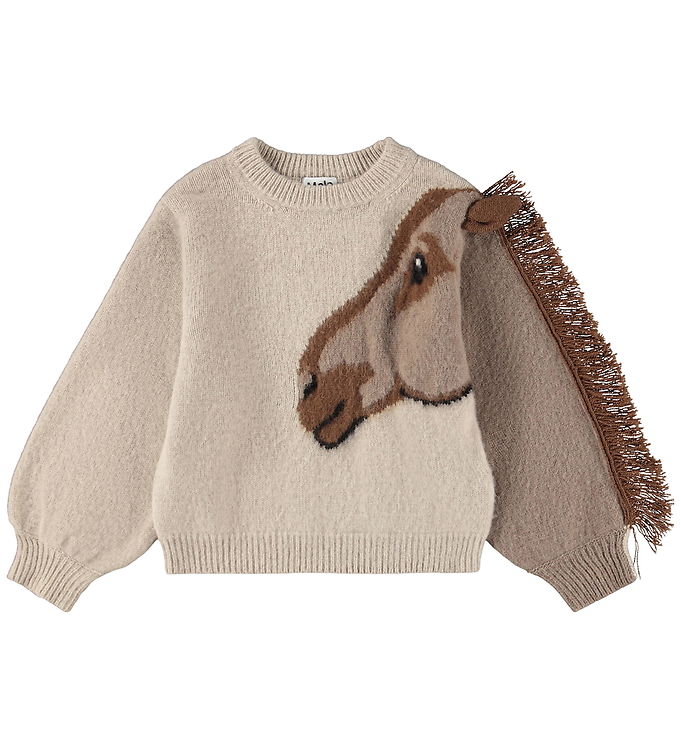 Molo Bluse - Strik - Uld - Gisela - Horse Knit