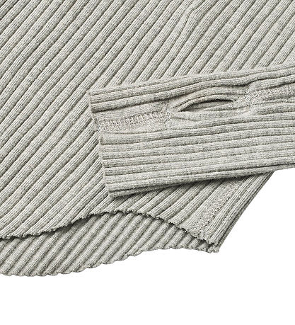 Molo Bluse - Rib - Rochelle - Grey Melange