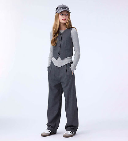 Molo Bluse - Rib - Rochelle - Grey Melange