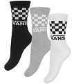 Vans Strømper - 3-pak - Classic - Sort/Hvid/Gråmeleret Vans Strømper - 3-pak - Classic - Sort/Hvid/Gråmeleret