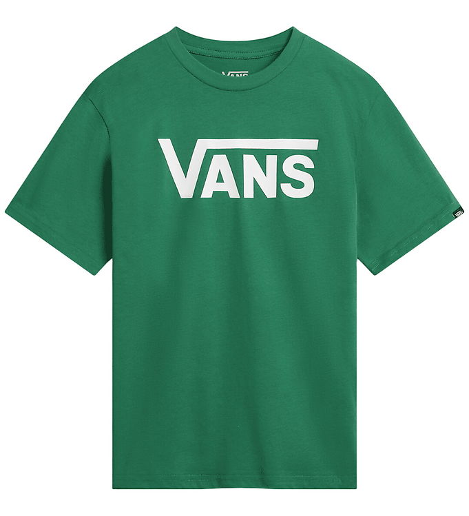 Vans T-shirt - Classic - Verdant Green m. Logo