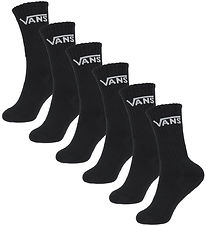 Vans Strømper - 6-pak - Sort Vans Strømper - 6-pak - Sort