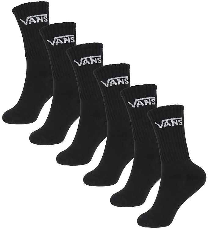 Vans Strømper - 6-pak - Sort