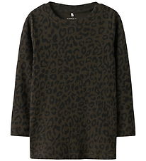 Name It Bluse - Rib - Leo - NmfLeleo - Delicioso Name It Bluse - Rib - Leo - NmfLeleo - Delicioso