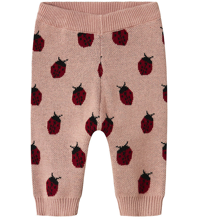 Lil' Atelier Bukser - Strik - NbfLulio - Misty Rose