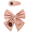 Lil' Atelier Hair Clips - Bow - 2-Pack - NkfAcc-Lilja - Misty R
