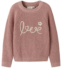 Lil'Atelier Bluse - Strik - NmfEmlen - Misty Rose Lil'Atelier Bluse - Strik - NmfEmlen - Misty Rose
