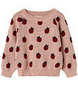 Lil'Atelier Bluse - Strik - NmfLulio - Misty Rose Lil'Atelier Bluse - Strik - NmfLulio - Misty Rose