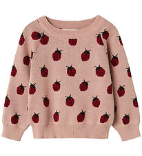 Lil'Atelier Bluse - Strik - NmfLulio - Misty Rose Lil'Atelier Bluse - Strik - NmfLulio - Misty Rose