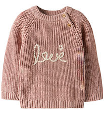 Lil'Atelier Bluse - Strik - NbfEmlen - Misty Rose Lil'Atelier Bluse - Strik - NbfEmlen - Misty Rose