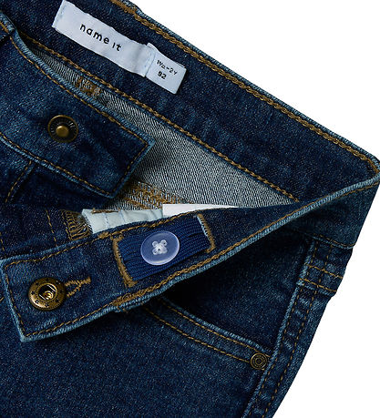 Name It Jeans - Wide - NmfRose - Dark Blue Denim