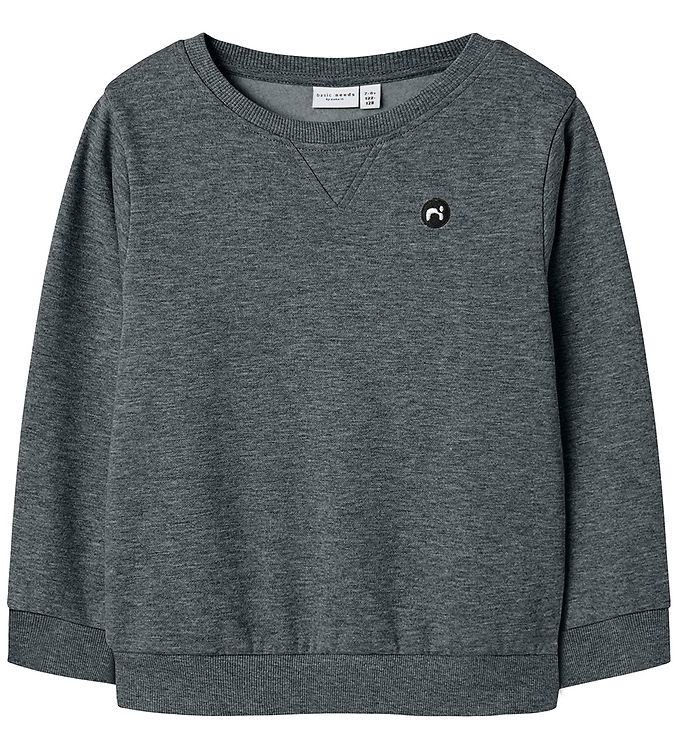Name It Sweatshirt - Noos - NkmVimo - Mørkegråmeleret