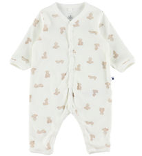 Petit Bateau Natdragt - Marshmallow/Brun Petit Bateau Natdragt - Marshmallow/Brun