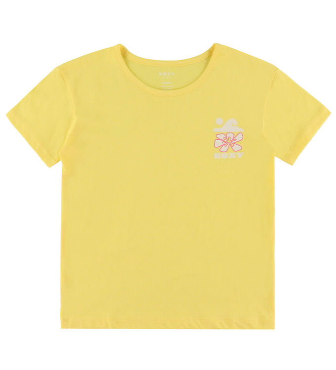 Roxy T-shirt - Lily Regular Night - Lemon Drop