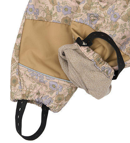 Mikk-Line Softshelldragt m. Fleece - Recycled - Doeskin m. Bloms