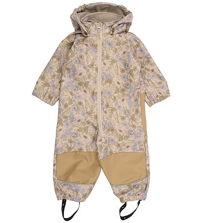 Mikk-Line Softshelldragt m. Fleece - Recycled - Doeskin m. Bloms