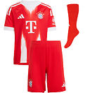 adidas Performance Football Clothing - FC Bayern - Red w. Logo