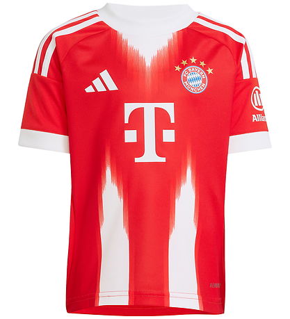 adidas Performance Fodboldsæt - FC Bayern - Rød m. Logo