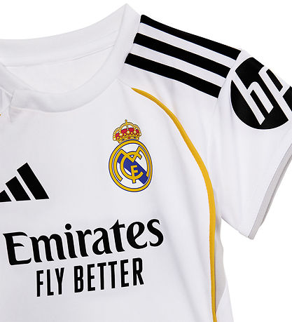 adidas Performance Fodboldsæt - Real Madrid - Hvid m. Logo